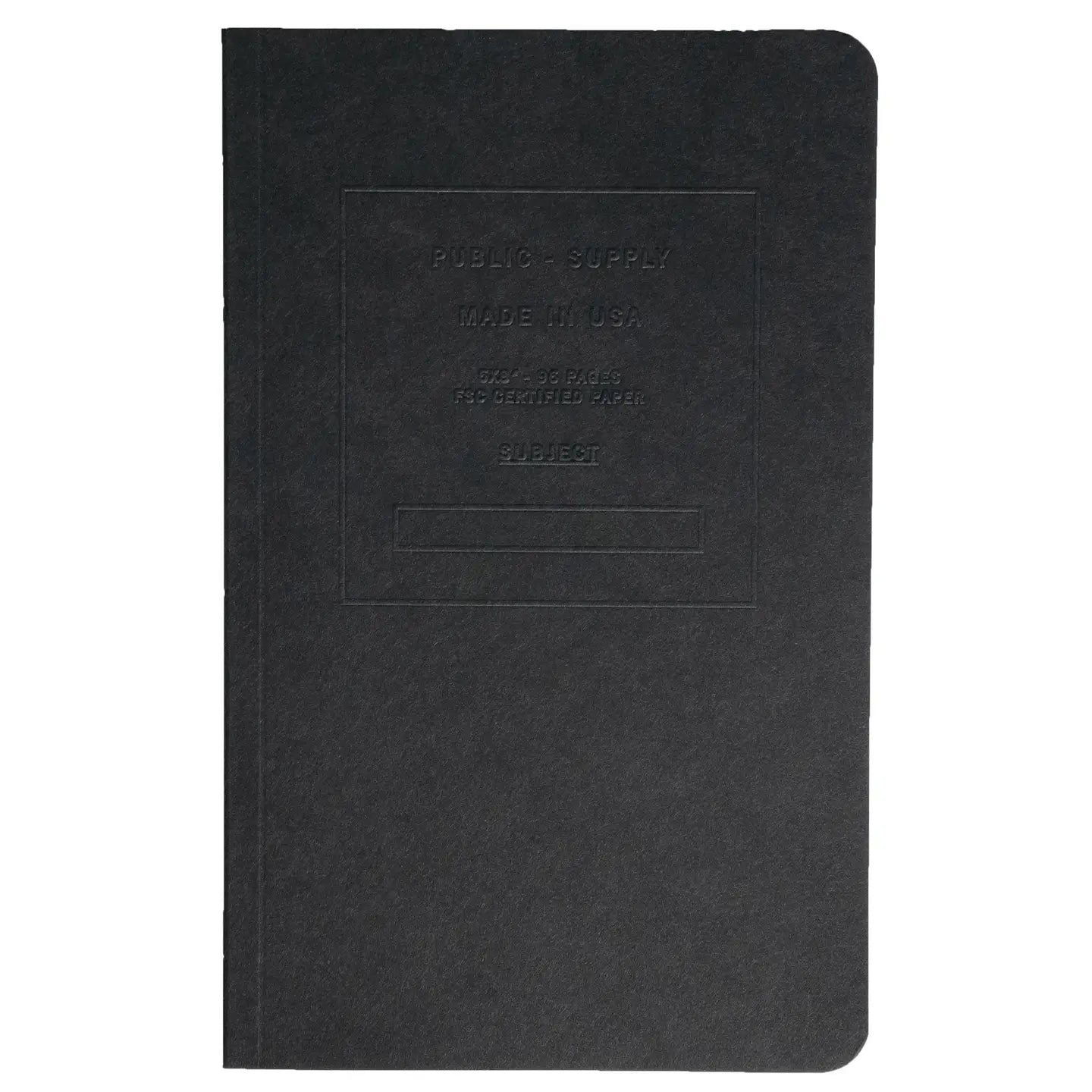 Public Supply 5x8 Notebook