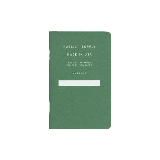 Public Supply Pocket Notebook