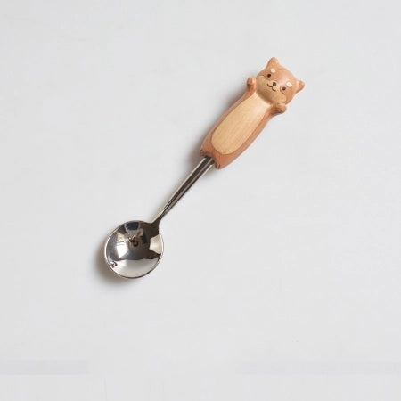 Shiba Inu Puppy Spoon hand-carved (Copy)
