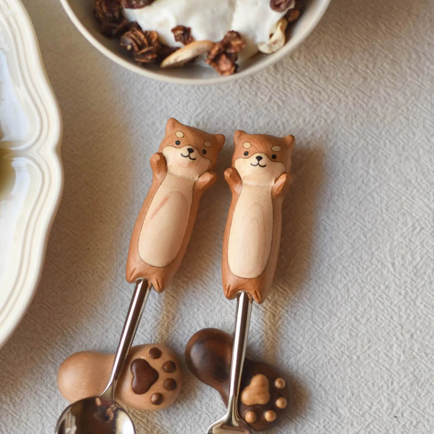 Shiba Inu Puppy Spoon hand-carved (Copy)