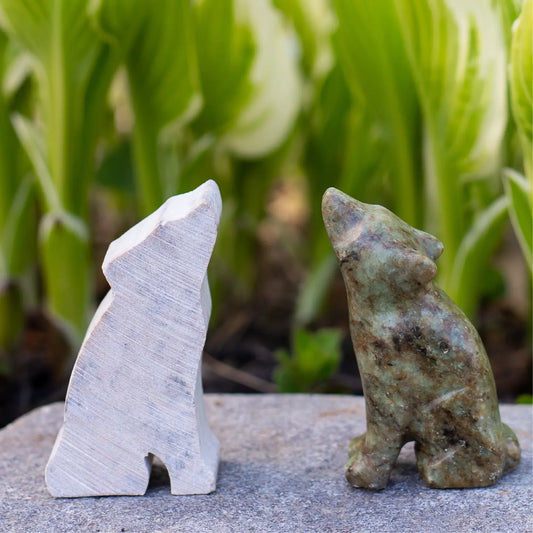 Soapstone Carving Kit - Wolf