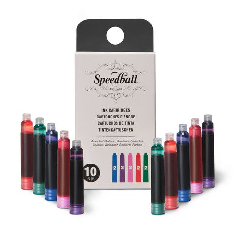 Fountain Pen Ink Cartridge Set Assorted Colors