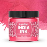 Speedball India Ink 1oz Pink Tourmaline