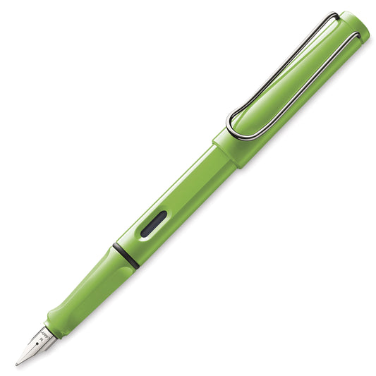 Green Safari Fountain Pen - Left Handed Nib