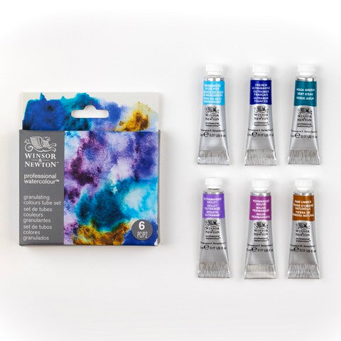 Winsor & Newton Professional Granulating Set (6 colors)