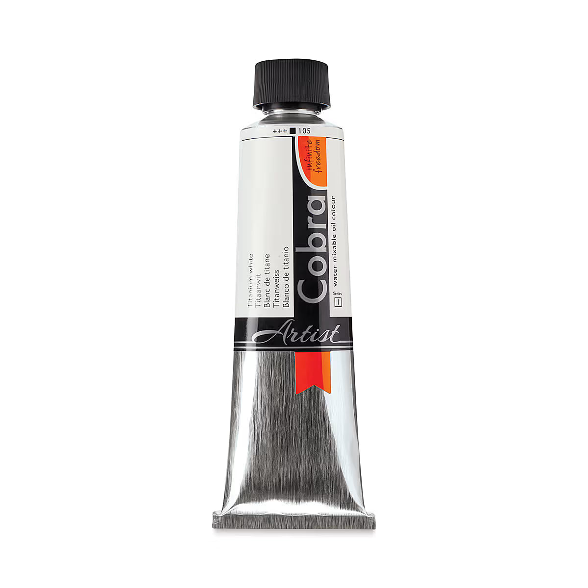 Titanium White - Cobra Water Mixable Oil Paint, 150ml