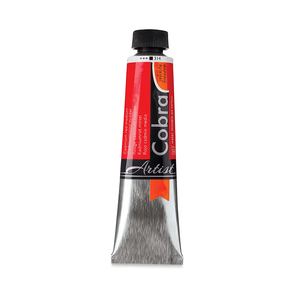 Cadmium Red Medium - Cobra Water Mixable Oil Paint, 40ml