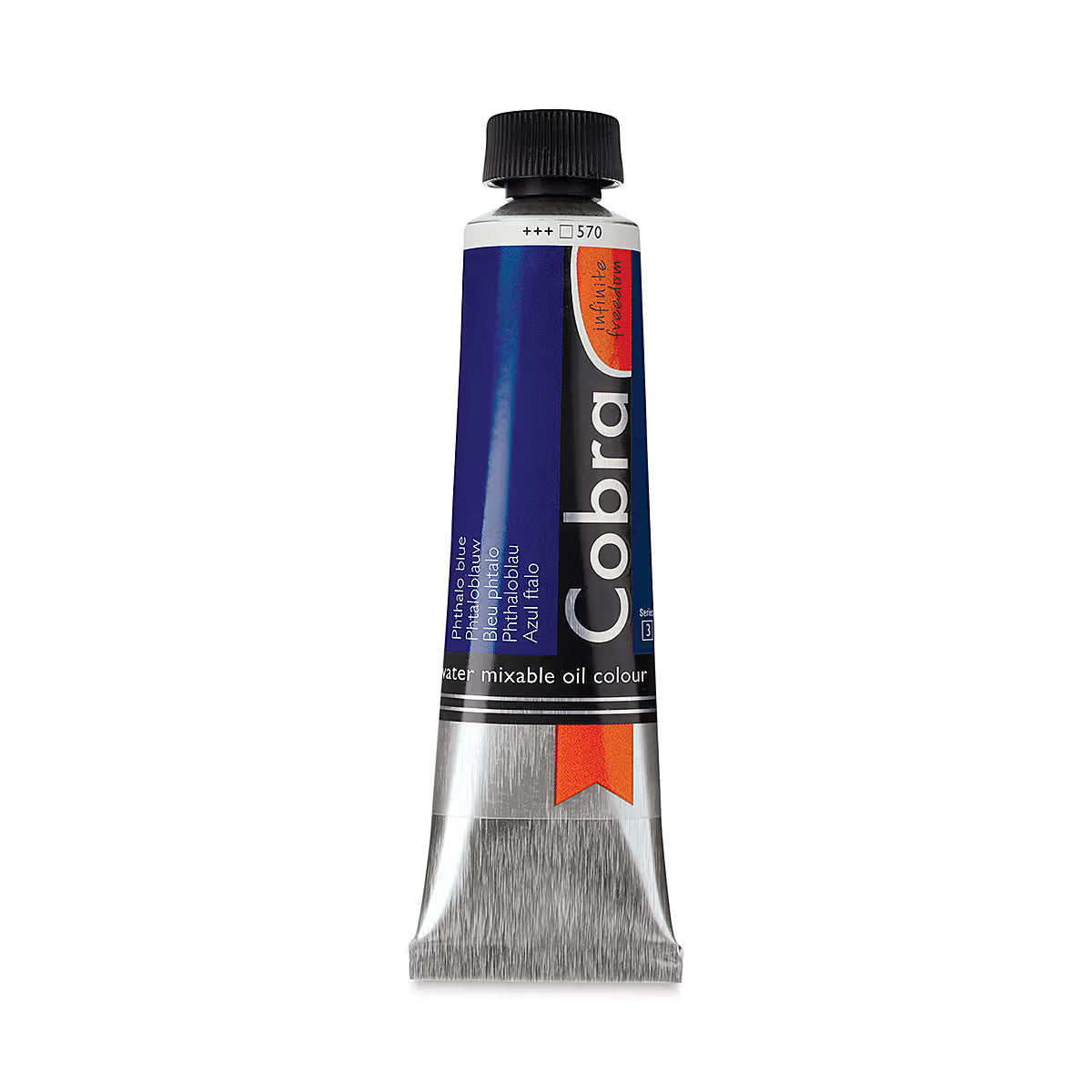 Phthalo Blue - Cobra Water Mixable Oil Paint, 40ml