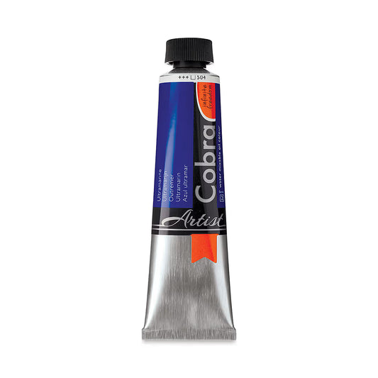 Ultramarine - Cobra Water Mixable Oil Paint, 40ml