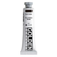 Burn Umber Golden Heavy Body Acrylic, 2oz