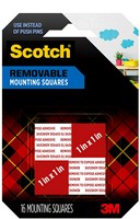 Scotch Removable Mounting Squares