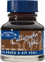 Sepia Calligraphy Ink W&N (30ml)