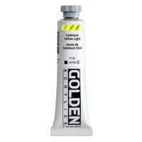 Cadmium Yellow Light Golden Heavy Body Acrylic, 2oz