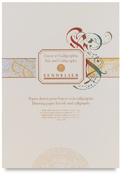 Sennelier Calligraphy Pad - 8-1/4" x 11-3/4", 35 Sheets