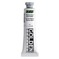 Phthalo Green (Blue Shade) Golden Heavy Body Acrylic, 2oz