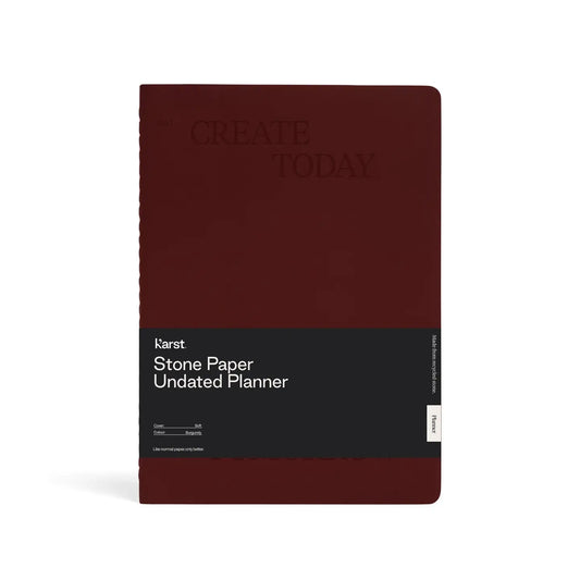 Karst Undated Bound Planner