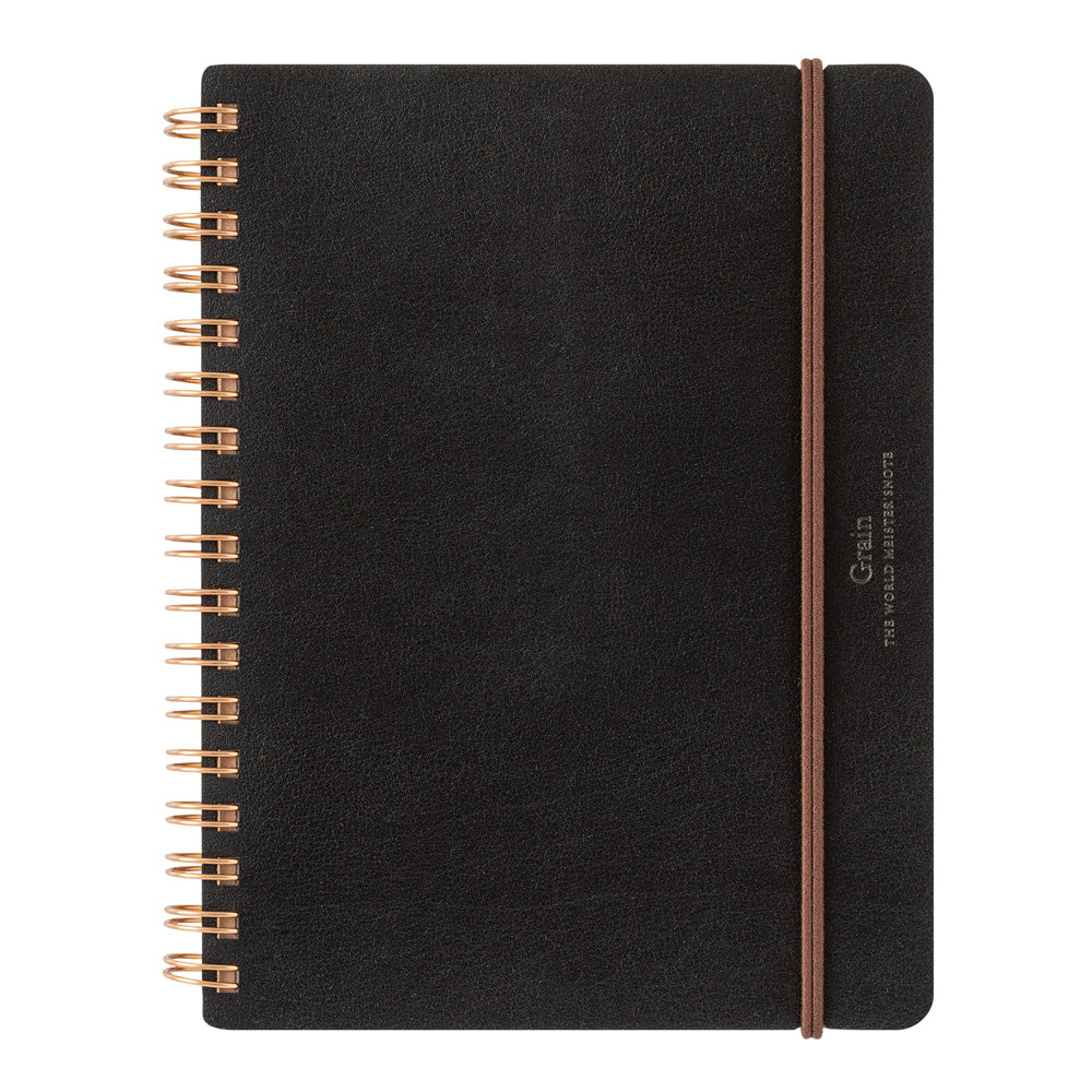 Black Grain B6 Notebook by Midori