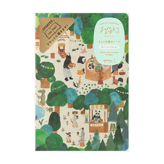 Forest Animals - Yuru Log Notebook B6