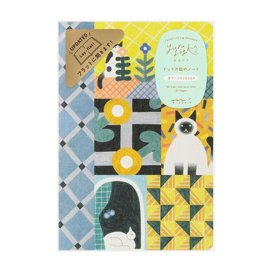 Cats - Yuru Log Notebook B6