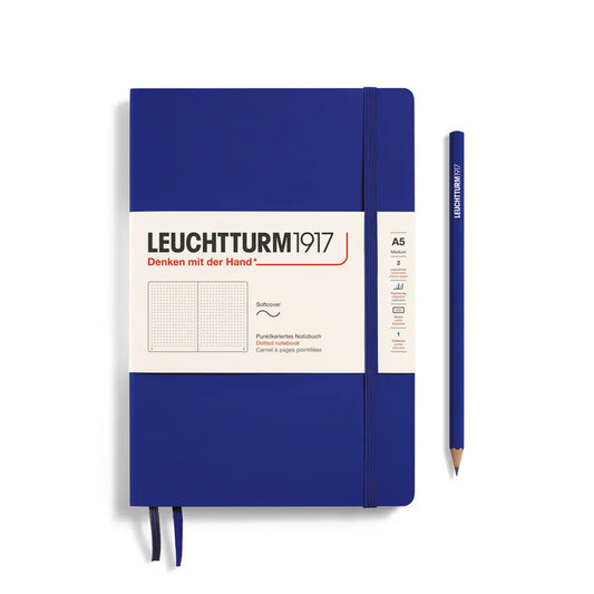 LEUCHTTURM1917 A5 Notebook Soft Cover, Dot Grid