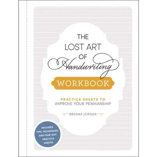 The Lost Art of Handwriting- Workbook
