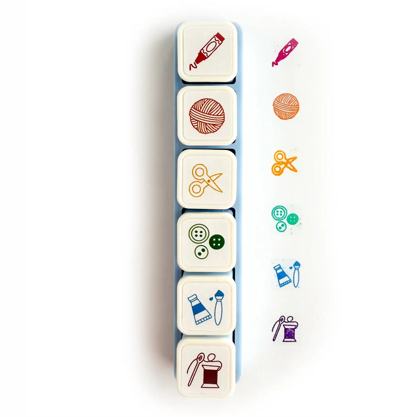 Crafty - Push Button Stamps