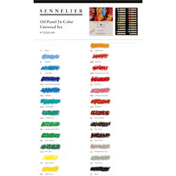 Sennelier Oil Pastel - Assorted (set of 24)