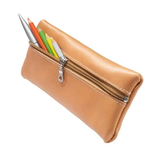 Ruitertassen Leather Pencil Pouch