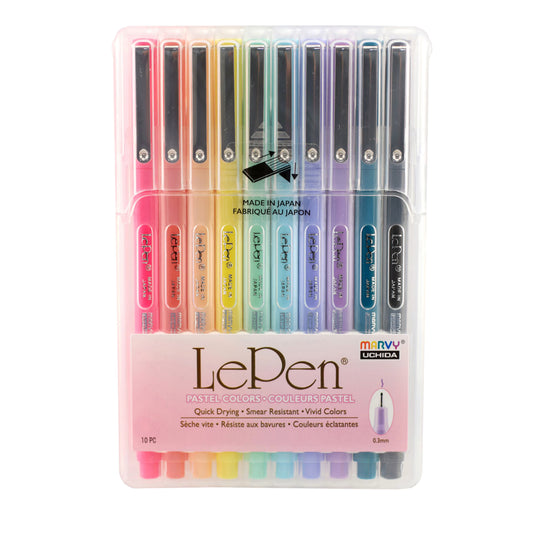 Lepen 10Pc Pastel Set