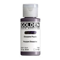 Dioxazine Purple; Golden Fluid 1oz