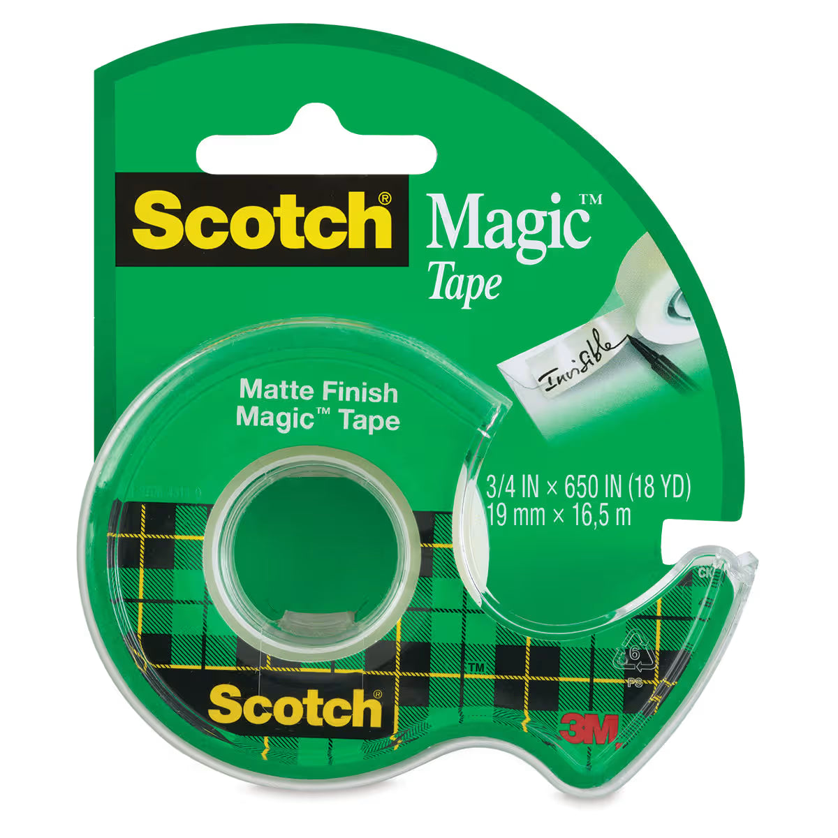 Scotch Magic Transparent Tape, 3/4"