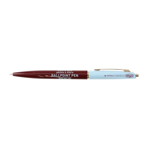 Brown / Blue Mach Ballpoint Pen DXA 0.5