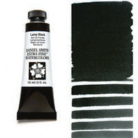 Lamp Black - Daniel Smith Watercolor (15ml)