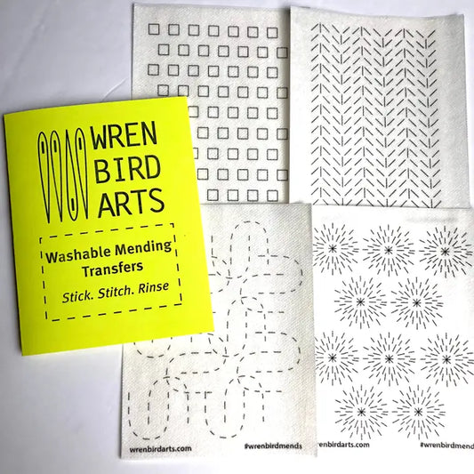 Yellow #3 Set -- Sashiko Transfer Patterns