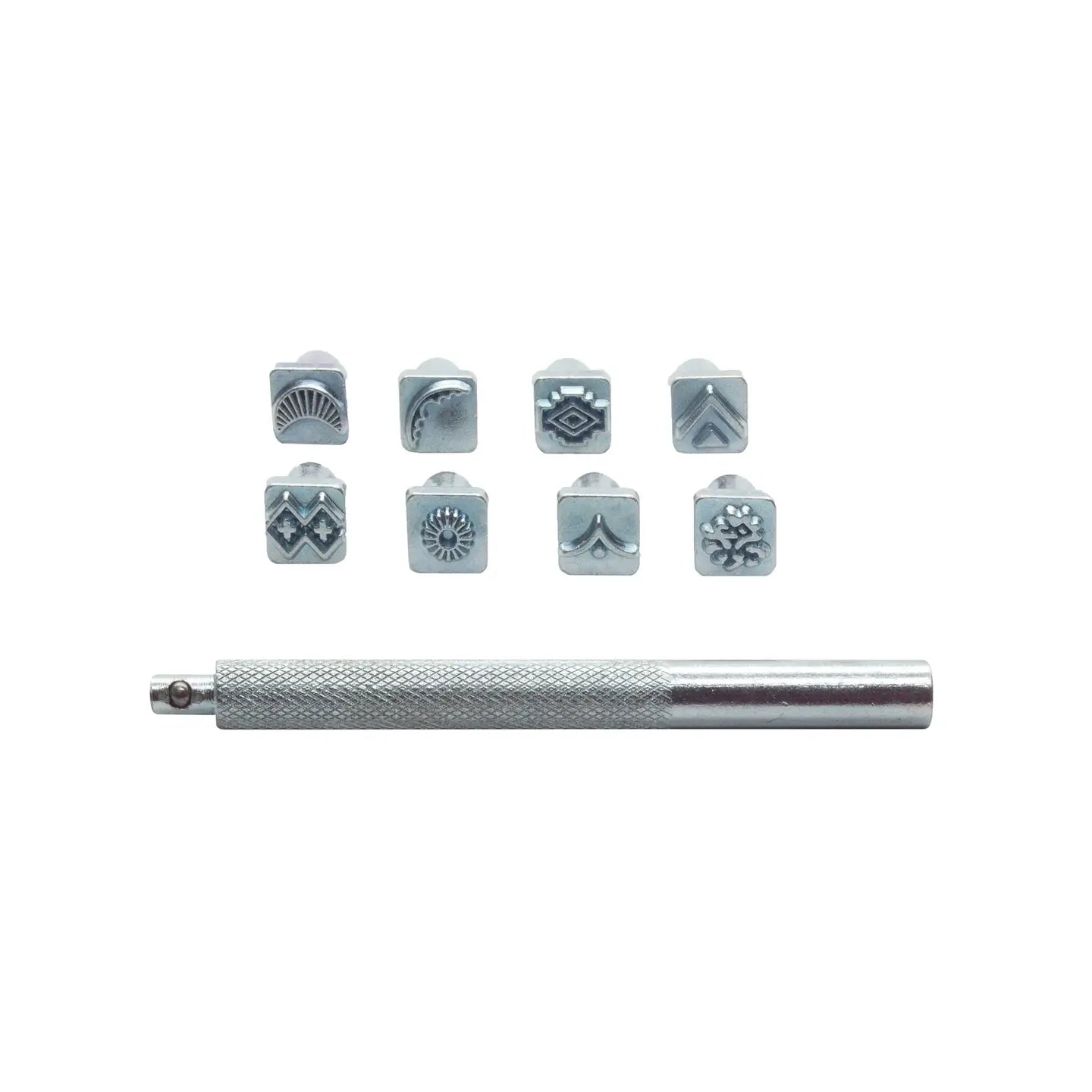 Leather Stamp Set; set of 9