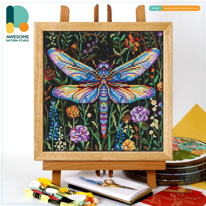 Dragonfly - Counted Cross Stitch Kit