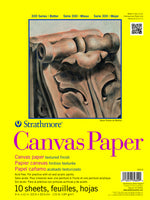300 Series Canvas Paper Pad 10Sh 9X12