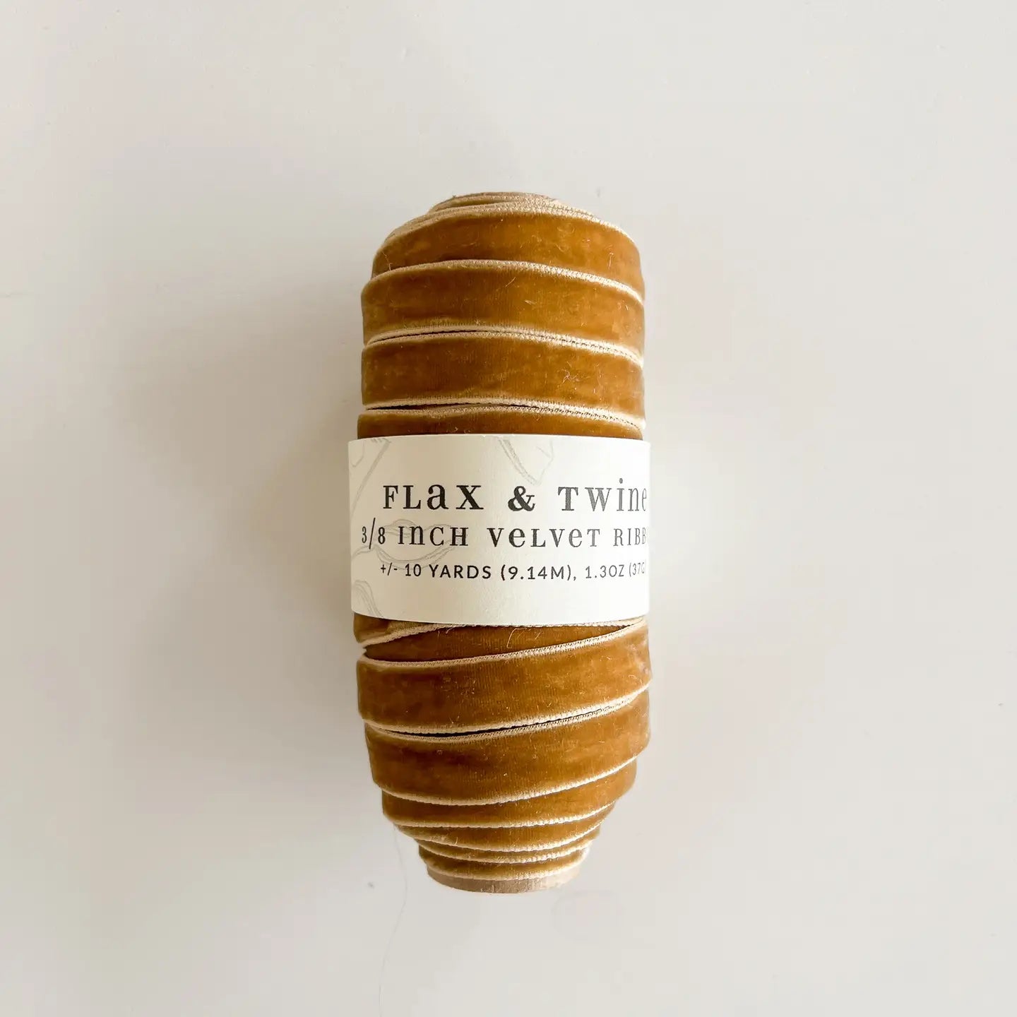 Gold - Velvet Ribbon (10 yards)