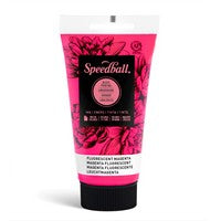 Water Soluble Block Printing Ink 2.5oz Fluorescent Magenta