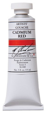 M Graham Cadmium Red 15ml Gouache