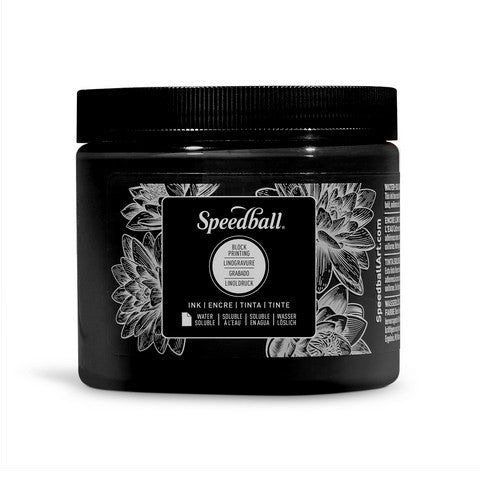 Water-Soluble Block Ink 16oz Black