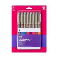 Pigma Brush Set, Set of 8