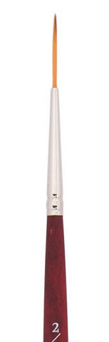 Velvetouch Golden Taklon Short Handle Script Liner 2