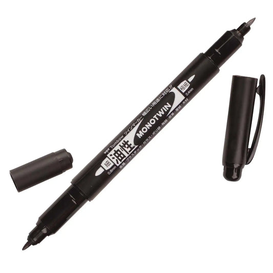 Monotwin Tip Marker (fine & extra fine); black