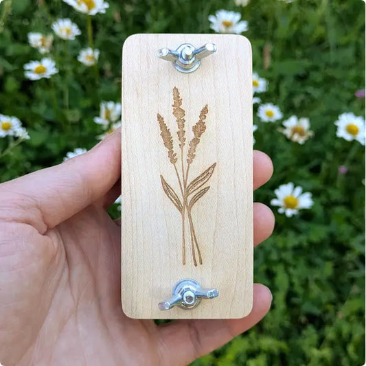 Pocket Sized Flower Press - Lavender