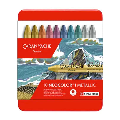 Neocolor 1 Metallics; set of 10