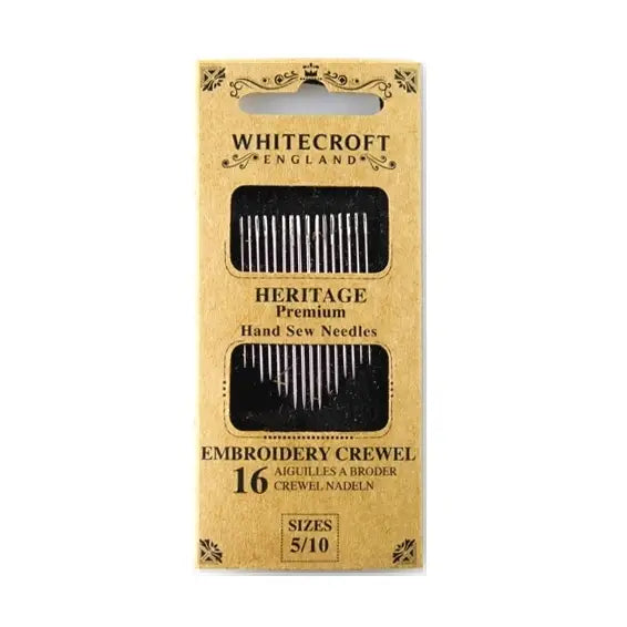 Embroidery needle set of 16