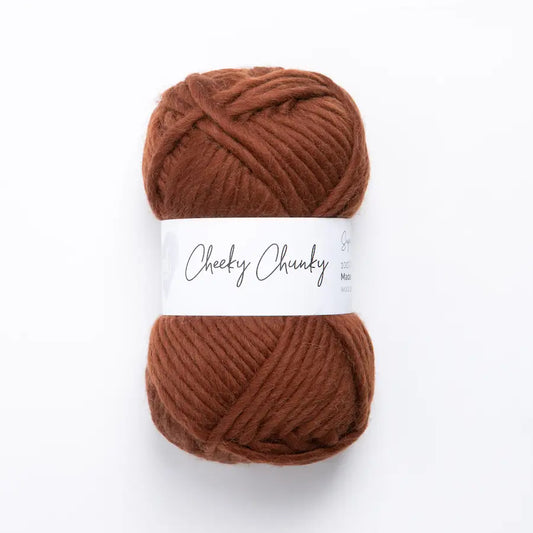 Cheeky Chunky Merino Wool Yarn - Hazelnut