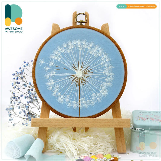 Dandelion Embroidery Kit