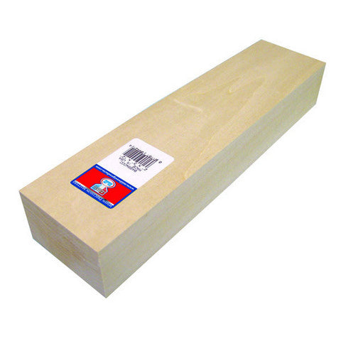 Basswood Block 2X3X12